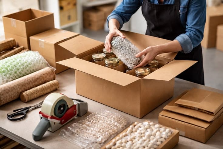 Packaged food