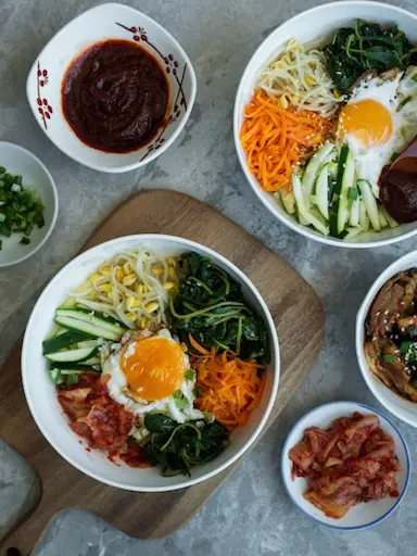 Korean bibimbap
