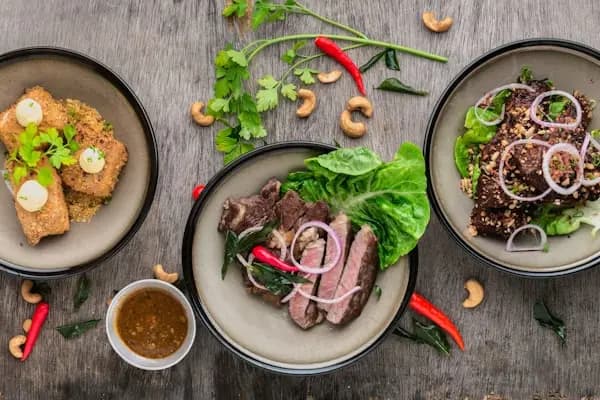 Vietnamese cuisine pho and dishes