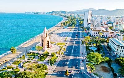 Nha Trang beach island view